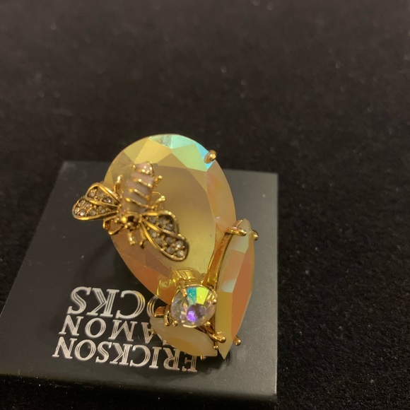 Erickson Beamon Rocks Butterfly detail ring - Picture 4 of 6